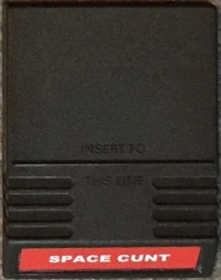 Space Cunt (IntellivisionRevolution) Box Art