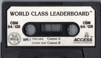 World Class Leader Board (cassette) Box Art