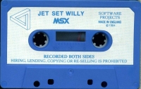 Jet Set Willy Box Art