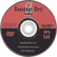 Resident Evil 0 (DVD) Box Art