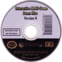 Interactive Multi-Game Demo Disc Version 8 Box Art