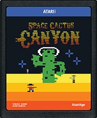 Space Cactus Canyon Box Art