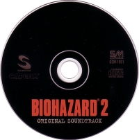 Biohazard 2 Original Soundtrack (GSM-1001 / バイオハザード2 obi) Box Art