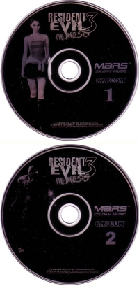 Resident Evil 3: Nemesis Original Soundtrack (CD / MCM-10101-2) Box Art