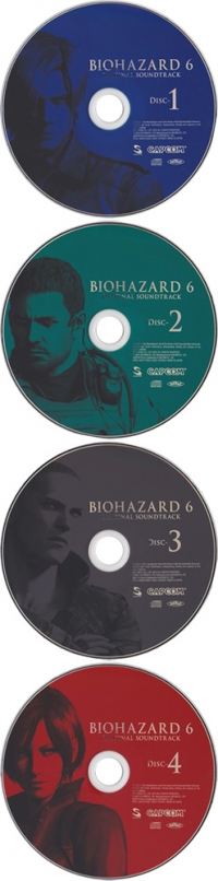 Biohazard 6 Original Soundtrack Box Art