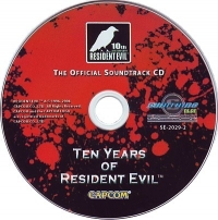 Ten Years of Resident Evil: The Official Soundtrack Box Art