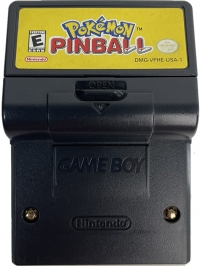 Pokémon Pinball (black ESRB) Box Art