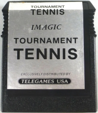 Tournament Tennis (Telegames) Box Art