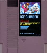 Ice Climber (3 screw cartridge / barcode) Box Art