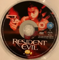 Resident Evil (DVD) [UK] Box Art