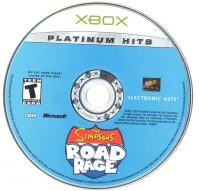 Simpsons, The: Road Rage - Platinum Hits Box Art