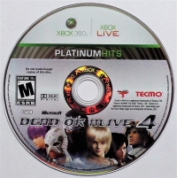 Dead or Alive 4 - Platinum Hits Box Art