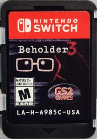 Beholder 3 Box Art