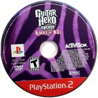 Guitar Hero Encore: Rocks the 80s - Greatest Hits Box Art
