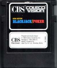 Ken Uston Blackjack / Poker Box Art