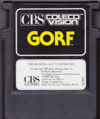 Gorf Box Art