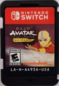 Avatar: The Last Airbender: Quest for Balance Box Art