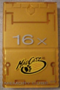 Mad Catz Memory Cube 1019 (orange) Box Art