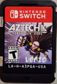 Aztech: Forgotten Gods (LRAFGCVRA) Box Art
