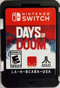 Days of Doom Box Art