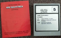 Air / Sea Attack (silver label) Box Art