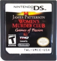 James Patterson Women's Murder Club: Games of Passion Box Art