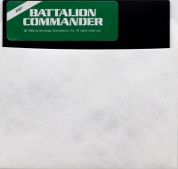 Battalion Commander (disk) Box Art