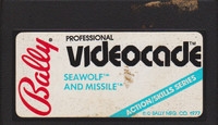 Seawolf / Missile (Astrocade) Box Art