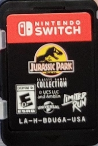 Jurassic Park: Classic Games Collection Box Art