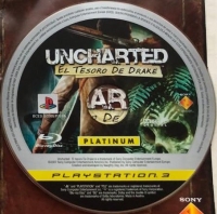 Uncharted: El Tesoro de Drake - Platinum Box Art