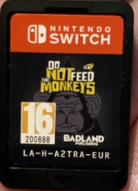 Do Not Feed The Monkeys Box Art