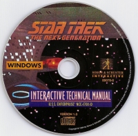 Star Trek: The Next Generation Interactive Technical Manual Box Art