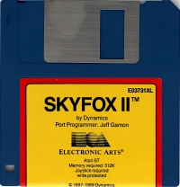 Skyfox II: The Cygnus Conflict [DE] Box Art