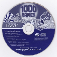 1000 Games Collection Volume 2 Box Art