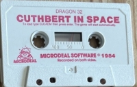Cuthbert in Space (cassette) Box Art