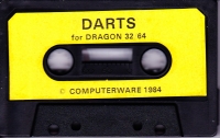 Darts (Computerware) Box Art
