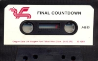 Final Countdown (Dragon Data) Box Art