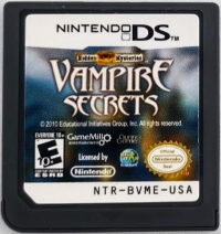 Hidden Mysteries: Vampire Secrets Box Art