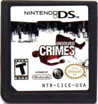 Unsolved Crimes Box Art