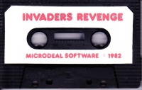 Invaders Revenge (text cover) Box Art