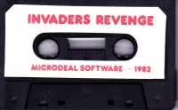 Invaders Revenge (spaceship cover) Box Art