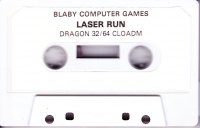 Laser Run (space cover) Box Art