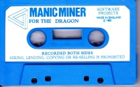 Manic Miner Box Art