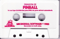 Pinball (Microdeal) Box Art