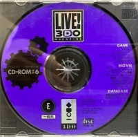 Live! 3DO Magazine CD-ROM #6 Box Art