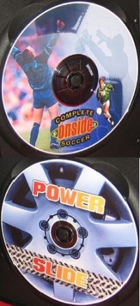 Double Header:  Complete Onside Soccer / Power Slide Box Art
