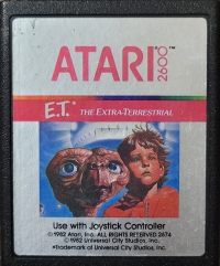 E.T: The Extra Terrestrial (1982 / small spacecraft window) Box Art