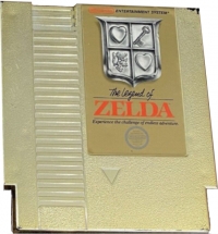 Legend of Zelda, The (5 screw cartridge / System®) Box Art