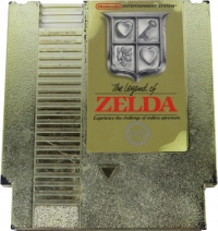 Legend of Zelda, The (3 screw cartridge / Nintendo®) Box Art