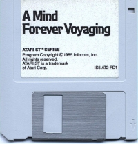 Mind Forever Voyaging, A Box Art